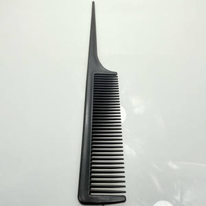 Anti-Statik Lazer İyonik Profesyonel İnce Dişli Saç Tarağı, Kadınlar ve Berberler için Uzun İnce Saplı - Product Image 3