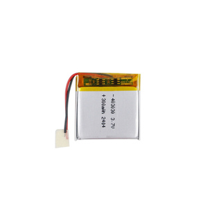 Bateria Lipo Recarregável 403030 3.7V 300mAh LP403030 Baterias de Íon de Lítio Polímero - Product Image 4