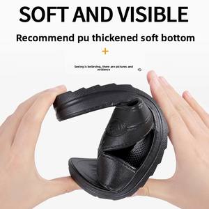정전기 방지 플라스틱 작업용 슬리퍼 (SPU 소프트 밑창 포함) - 전자 공장 클린룸 작업화 - Product Image 5