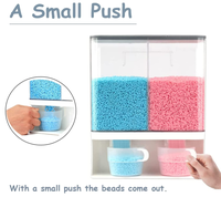 Diffuseur de perles parfumées mural pour l'organisation de la buanderie, adapté aux perles de lavage/à la poudre à laver