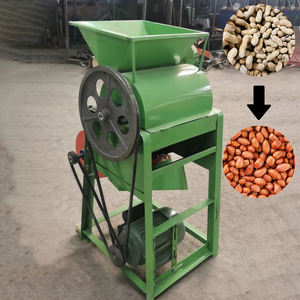 Machine à décortiquer les cacahuètes en acier inoxydable, équipement automatique de décorticage des cacahuètes avec faible taux de bris, décorticage efficace des cacahuètes - Product Image 2