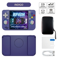 Console portable open-source RF40H avec écran couleur de 4,0 pouces, console de jeu rétro nostalgique, joystick arcade, batterie 4000 mAh