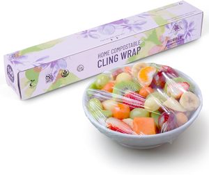 Film alimentaire compostable avec coupeur intégré, emballage alimentaire biodégradable et écologique - Product Image 1