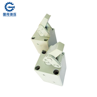 Cylindre hydraulique compact à double effet 40 25-30, cylindre d'angle, fourni directement par l'usine