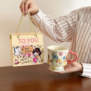 Giá trị cao thích hợp nước gốm cup với thiết kế thích hợp thực tế phim hoạt hình phong cách món quà sinh nhật Mug cho cô gái cho những dịp - Product Image 6