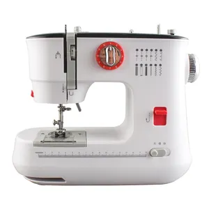 FHSM-519 household electric sewing machine clothes double needle lockstitch sewing machine with factory price