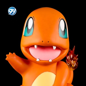 <span class=keywords><strong>Figurine</strong></span> de collection Charmander Pokémon de <span class=keywords><strong>grande</strong></span> <span class=keywords><strong>taille</strong></span>, modèle PVC de dessin animé, qualité supérieure 2D, artisanat durable - Product Image 4