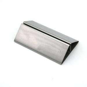Mesa de exhibición de Metal para Bar, Club, cafetería, Hotel, restaurante, tienda, <span class=keywords><strong>menú</strong></span> de acero inoxidable, señal de nombre, tarjetero, soporte para billetes, carpeta - Product Image 2