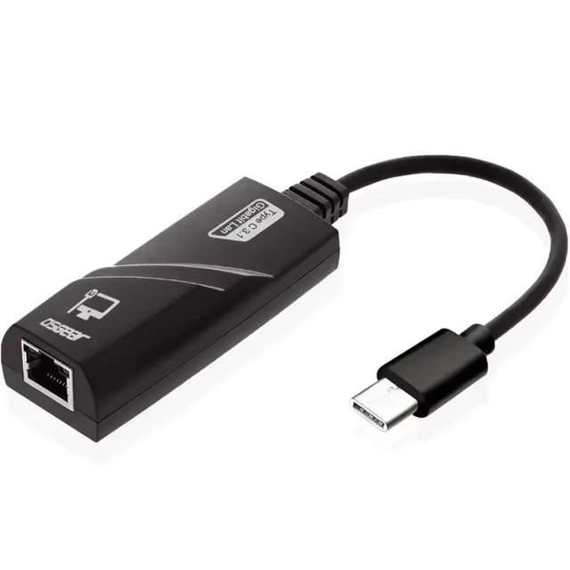 Factory Price USB 3.1 Type-C Gigabit USB Ethernet Adapter 10/100/1000Mbps RJ45 Network Card for Laptop Used Condition External