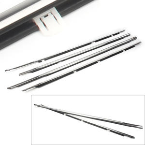 Tira de Sellado para Ventanas de Puerta de Honda Accord 2008-2013, Silicona de Goma, Impermeable, Duradera, Diseño Minimalista, Instalación con Tornillos - Product Image 4