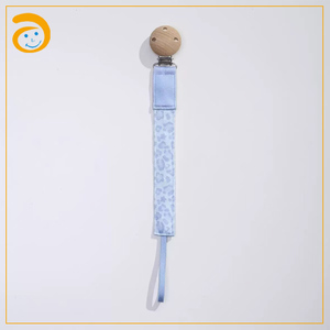 Sujetador de Chupetes Trenzado de Tela 100% Algodón, Sujetador de Chupetes Universal, Clip para Chupetes de Muselina para Bebés Niños y Niñas - Product Image 4