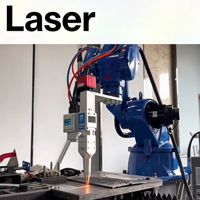Robot de soudage 6 axes MOKA MB10W-2050, charge utile 20 kg, portée 2050 mm, répétabilité 0,03 mm, moteur servo-électrique PLC, IP67/IP65