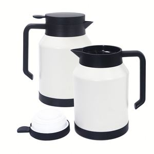 Mug isotherme double paroi en acier inoxydable 304 de 1,5 L, personnalisable, pour camping, thé, café, ou comme carafe. - Product Image 1