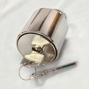 Chine <span class=keywords><strong>cadenas</strong></span> antivol en gros en laiton à noyau vierge 70mm <span class=keywords><strong>cadenas</strong></span> et serrure robuste avec 3 2 clés clé principale - Product Image 6