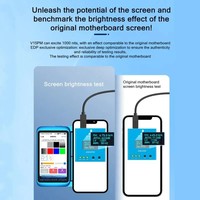 Probador de Pantalla Dual JC JCID V15PM para X-17 Air 17Pro 17PM, Pantalla Táctil, Imagen de Alta Frecuencia de Actualización, Herramientas de Prueba Profesionales