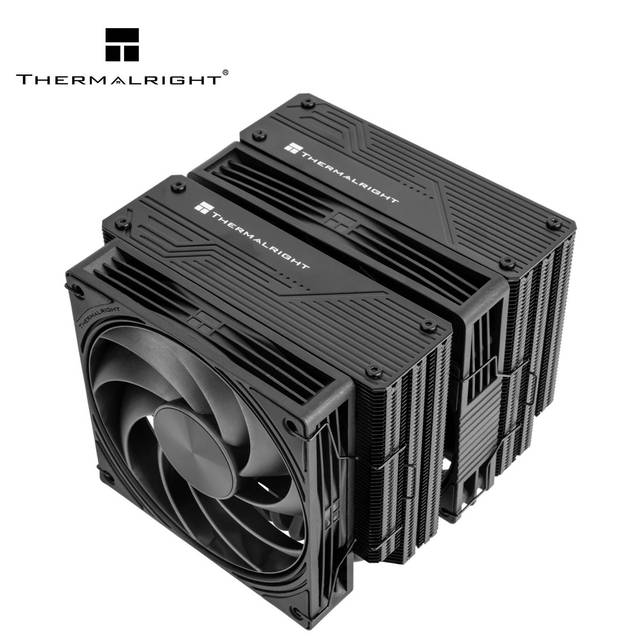 ALL Black Thermalright FROST TOWER 140 CPU Cooler 7 Heat Pipes Heatsink Hot New Product CPU Fan for LGA 1851 1700 1200 AM4 AM5