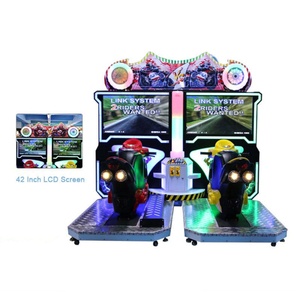 Consola de Juegos de Entretenimiento con Simulador de Carreras de Motos Arcade para Dos Jugadores, Operada con Monedas - Product Image 3