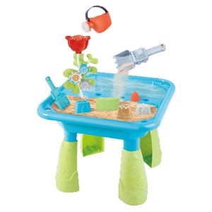 Tavolo da gioco per bambini con acqua e sabbia, tavolo da gioco per spiaggia e mare, tavolo da attività all'aperto - Product Image 3