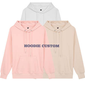 Mode Hoodies Unisexe Haute Qualité Casual Heavyweight Fleece Hoodie Hiver Pull Épais Tissu Unisexe Personnalisé Hoodies - Product Image 1