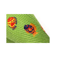 Nouveaux sets de table modernes en PVC tissé à rayures irrégulières, légers, lavables et écologiques, 4 pièces, couleur personnalisable, pour la maison