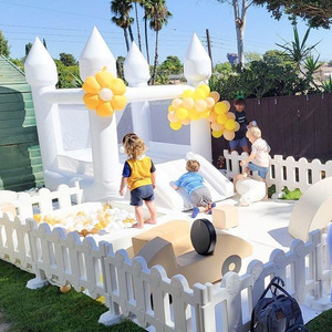 Superventas personalizado Outdodr fiesta tobogán piscina saltar blanco <span class=keywords><strong>castillo</strong></span> <span class=keywords><strong>hinchable</strong></span> Casa de rebote castillos hinchables para <span class=keywords><strong>comprar</strong></span> - Product Image 2