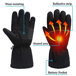 Guantes de Invierno para Esquí/Snowboard, Unisex, Cálidos, Impermeables, con Pantalla Táctil, Alimentación por Batería AA, Caja de Batería, Logotipo Personalizado - Product Image 2