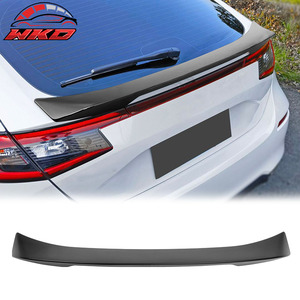 Convient pour Honda Civic 11e génération Hatchback 2022-2026, becquet de coffre style Mugen, noir mat - Product Image 1