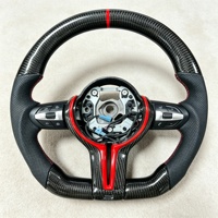 Volant chauffant en fibre de carbone de la série F Premium pour F30 340i F10 535i F32 F20 F36 F22 M4 F82 X5 F15 F80 M3 F11 F31