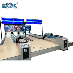 Trong Nhà Mini Bowling Alley Thiết Bị Giải Trí Bowling Lane Hoàn Thành Bowling Alley Cho Người Lớn Và Trẻ Em