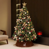 2026 Weihnachten Neuer Reiner PVC-Weihnachtsbaum Heimdekoration Großer Künstlicher Weihnachtsbaum für Innen und Außen Dekorationsornament