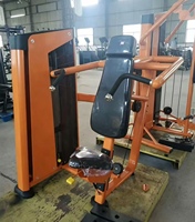 Machine de musculation professionnelle MND à sélection de charge par broche pour entraînement de force, équipement de gym commercial, presse à épaules, à vendre