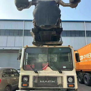 Hoge Kwaliteit Gebruikte Beton Plaatsing Giek Met Putzmeister Boom Systeem Gemonteerd En Een U.s. Mack Chassis Telebelt Te Koop - Product Image 1