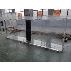 Akuarium akrilik transparan besar tidak beraturan persegi kualitas tinggi tangki ikan rumah - Product Image 6