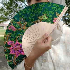 Clacking New Arrivals Engraved logo <b>Hand</b> <b>Held</b> <b>Fan</b> Bulk - Product Image 6