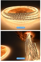 Lampu LED Strip 20 Meter Tanpa Tekanan, Grosir, Perekat Sendiri, Tegangan Rendah 24V 120D, Papan Kosong SMD Linear 2835, Lampu Strip Lembut