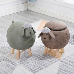 <span class=keywords><strong>Tabouret</strong></span> d'appoint en bois pour enfants AOQI, meubles de salon, chaise, <span class=keywords><strong>tabouret</strong></span> animal, cerf, lapin, vache, <span class=keywords><strong>mouton</strong></span>, girafe - Product Image 6
