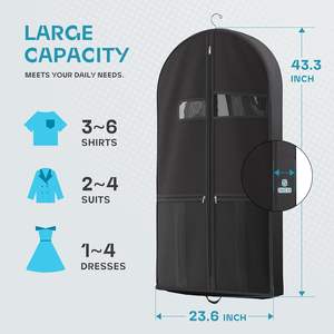Heavy Duty Foldable Fashion Light <b>Weight</b> Portable Zipper Closure 43 INCH Travel Garment Suitcase <b>Bag</b> - Product Image 3