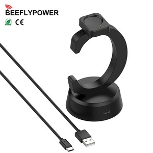 Base de Carga de Repuesto para Reloj Inteligente BEEFLYPOWER, <span class=keywords><strong>Cargador</strong></span> para <span class=keywords><strong>Amazfit</strong></span> <span class=keywords><strong>T</strong></span>-<span class=keywords><strong>Rex</strong></span> 3 <span class=keywords><strong>Pro</strong></span>/Balance 2 con Protección de Cable y Chip - Product Image 1
