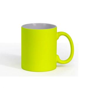 แก้วมัคขนาด 11 ออนซ์ พร้อมหูจับแบบ Love Handle ขายส่ง แก้วกาแฟเซรามิกสีขาวเปล่าสำหรับพิมพ์ลายแบบ Sublimation - Product Image 1