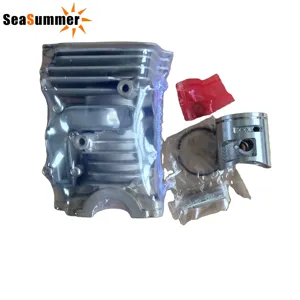 Peralatan taman SeaSummer HUS445 suku cadang gergaji rantai 42MM HS445 kit piston silinder