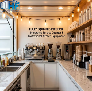 Structure en acier préfabriquée multifonctionnelle, remorque mobile pour restauration rapide, camion de restauration en fibre de verre et boutique pour utilisation en <span class=keywords><strong>restaurant</strong></span> - Product Image 5