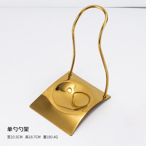 Cucchiaio da cucina in acciaio inossidabile per zuppa <span class=keywords><strong>mestolo</strong></span> scolapasta supporto supporto per cucchiaio da cucina <span class=keywords><strong>porta</strong></span> <span class=keywords><strong>mestolo</strong></span> con ciotola - Product Image 6