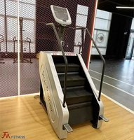 Appareil de fitness commercial électrique en acier, Stepmill vertical pour cardio-training, exercice de grimpeuse et entraînement de force en salle de sport