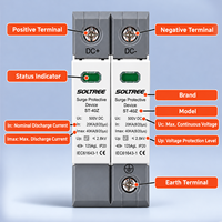 Dispositif de protection contre les surtensions CC pour systèmes photovoltaïques, type 2 SPD 20kA 40kA 500V 1000V 1500V, parafoudre pour système photovoltaïque