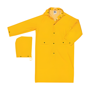 Custom pesante PVC poliestere adulto impermeabile XL stile Poncho con cappuccio per lavoro all'aperto Logo decorato <span class=keywords><strong>giorni</strong></span> di pioggia - Product Image 3