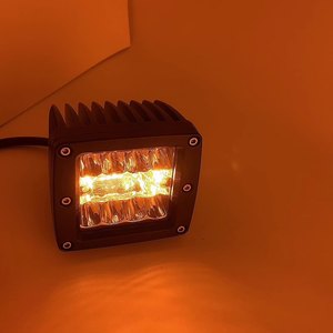 Hot Bán Led 3inch off road làm việc ánh sáng VUÔNG 20 Wát Flush núi 12V lái Xe Sương Mù Ánh sáng LED vỏ cho Xe Xe tải - Product Image 2