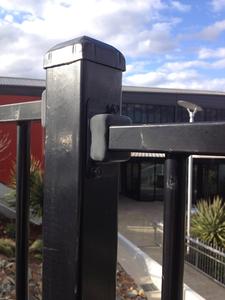 Soporte ajustable para riel de valla, gran oferta, 30X30, metal de aluminio, acero, valla de jardín de plástico fácil, tipo de madera tratada a presión natural - Product Image 6