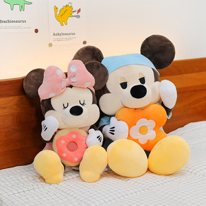 <span class=keywords><strong>Peluche</strong></span> Mickey Minnie a Forma di Ciambella, Simpatico Pupazzo di <span class=keywords><strong>Topolino</strong></span>, Accessorio in Morbido Cotone, Regalo di Compleanno per Bambini - Product Image 5