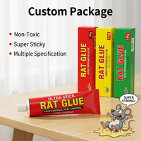 Colle à rats ultra-forte 135g en tube, non toxique, piège à souris et rongeurs, emballage personnalisé OEM, lutte antiparasitaire, vente en gros
