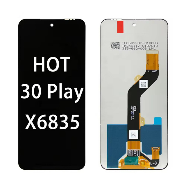 Wholesales 6.8" TFT In-cell LCD Touch Screen for Infinix HOT 30 PLAY X6835 Replacement Assembly Touch Display 1 Year Warranty